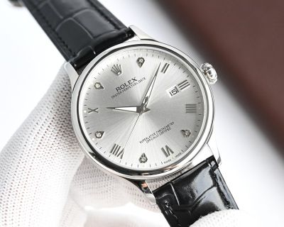 Rolex Oyster Perpetual Date 9015 Movement 28800/h 40mm 316L Steel Black/Blue/White Face Watch